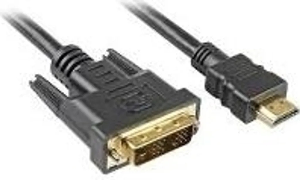 Adaptateur HDMI vers DVI-D 2m Sharkoon pour Écran Ancien Solution Vidéo