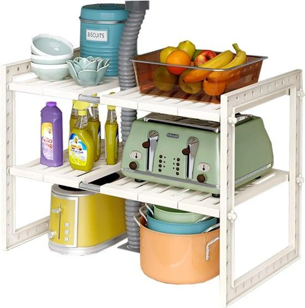 Support de rangement mural cuisine en inox robuste pour épices et plats