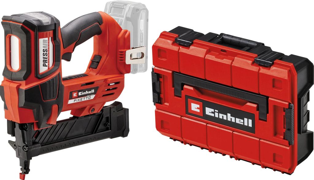 EINHELL PROFESSIONAL Akku-Nagler Fixetto 18/50 N, Solo + Systemkoffer E-Case S-F