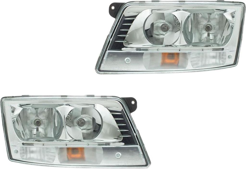 Hauptscheinwerfer-Set li re 24 V H7/H7 PY21W Halogen HELLA für u.a. MAN TGS