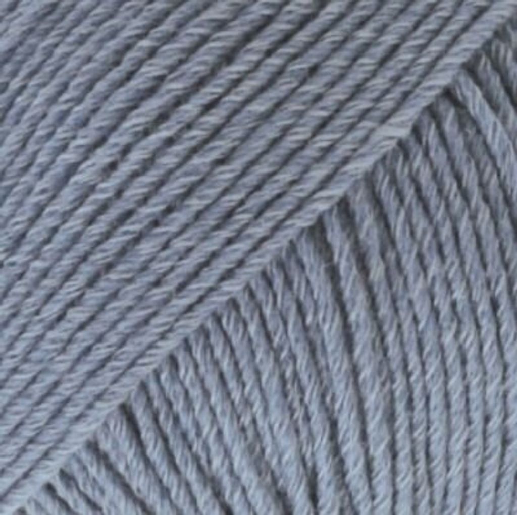 Drops Baumwolle Merino Uni Colour 16 Jeans Blue Strickgarn