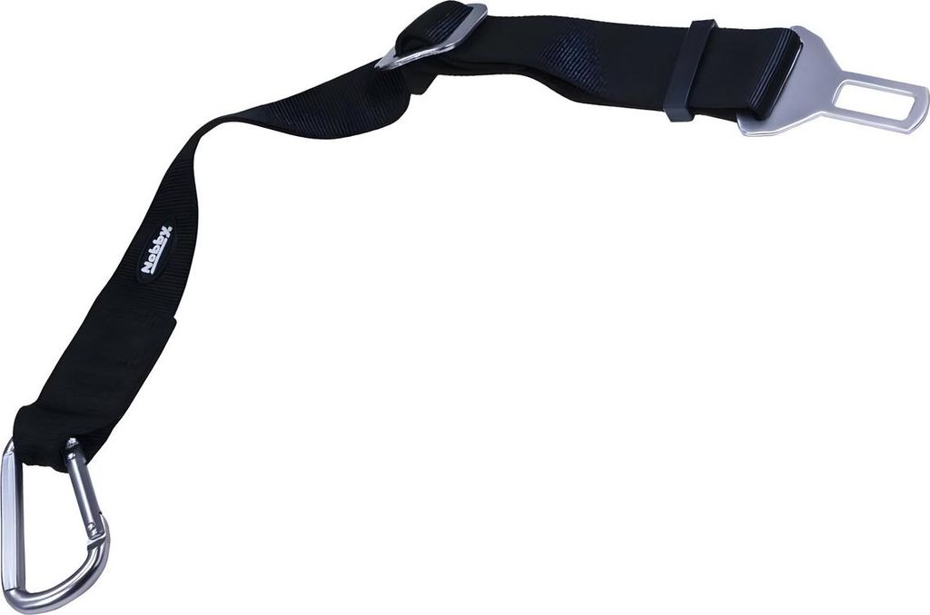 Nobby Sicherheitsgurt schwarz 38 mm x 38-56 cm