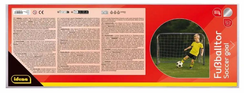 Idena Fußballtor 124x96cm