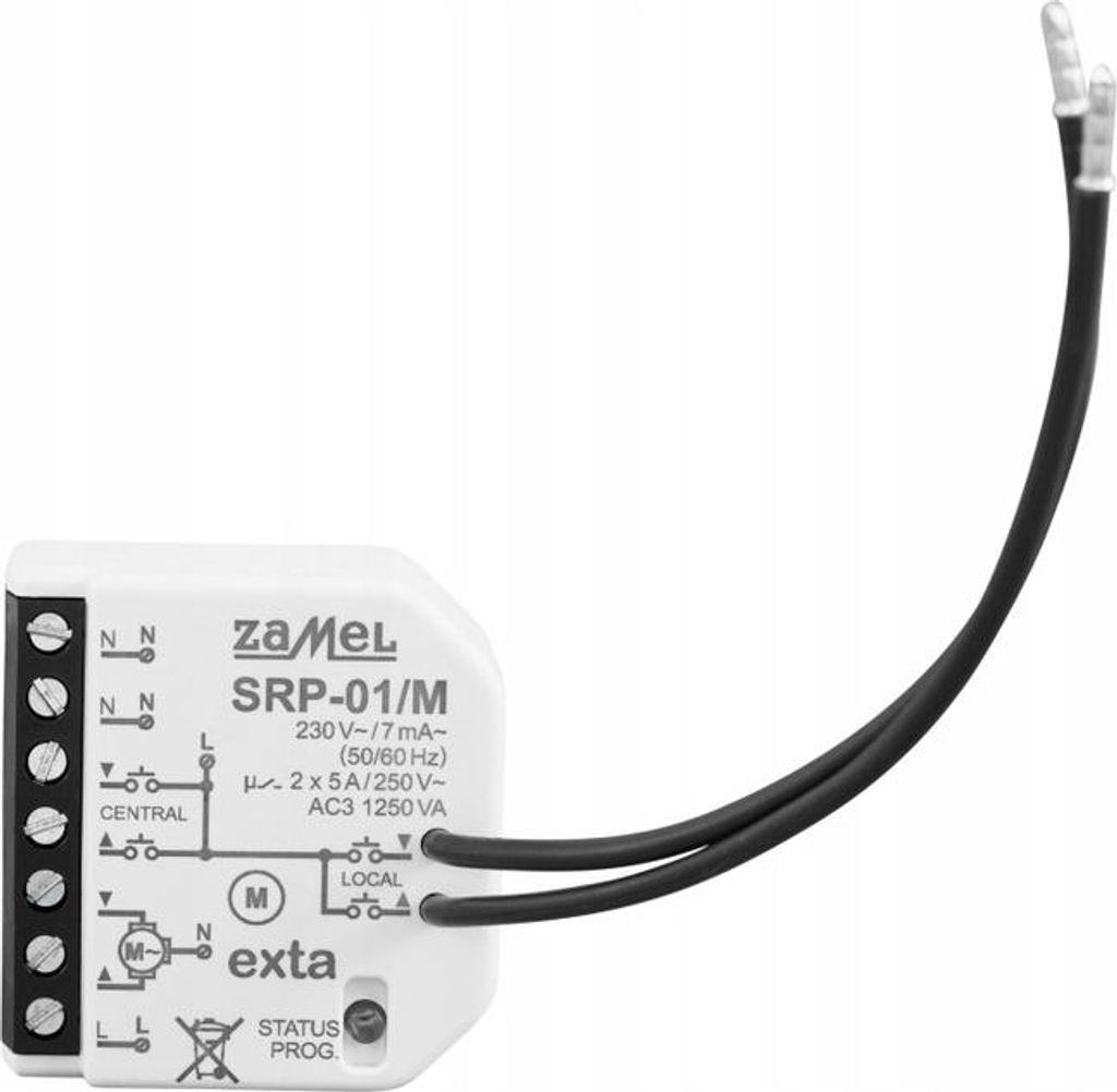 Zamel | Rollladensteuerung SRP-01/M - 230V - Miniatur - Energiesparend - Komfortmodus
