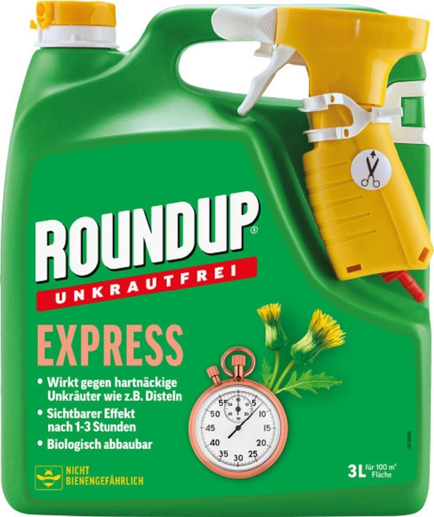 Roundup Express Unkrautfrei Sprühsystem 3 Liter Produktbild 