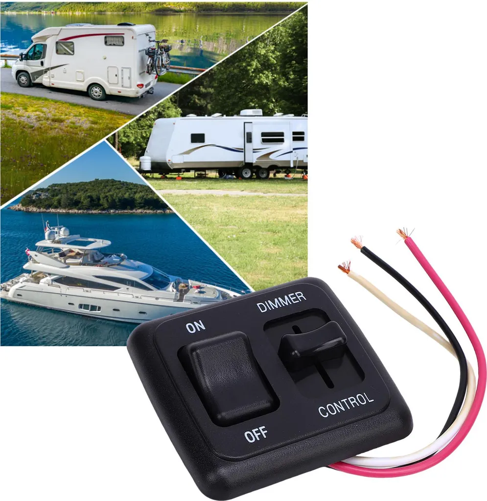 Variateur LED 12V anti-scintillement pour l'éclairage de camping-car