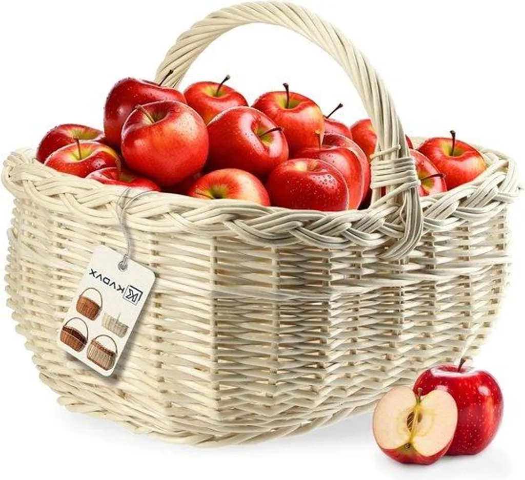 Sac de pique-nique blanc 36x28x27 cm idéal pour boissons jardin