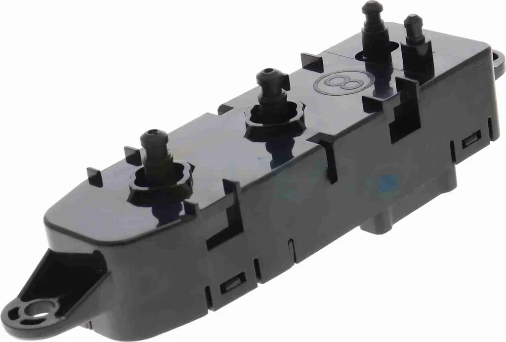 Interrupteur de siège VEMO robuste avec finition soft-touch noire - 12