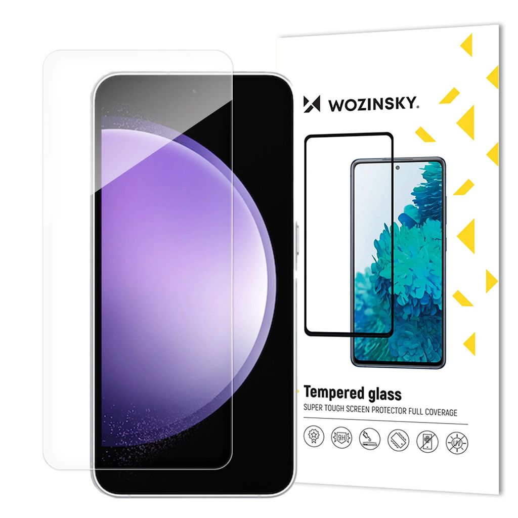 Wozinsky Displayschutzfolie aus gehrtetem Glas fr Samsung Galaxy S23 FE