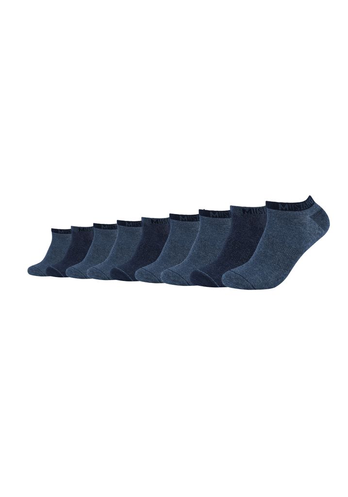 Mustang Sneakersocken 9er-Pack True Denim mit elastischem Logobund jeans mix 39-42