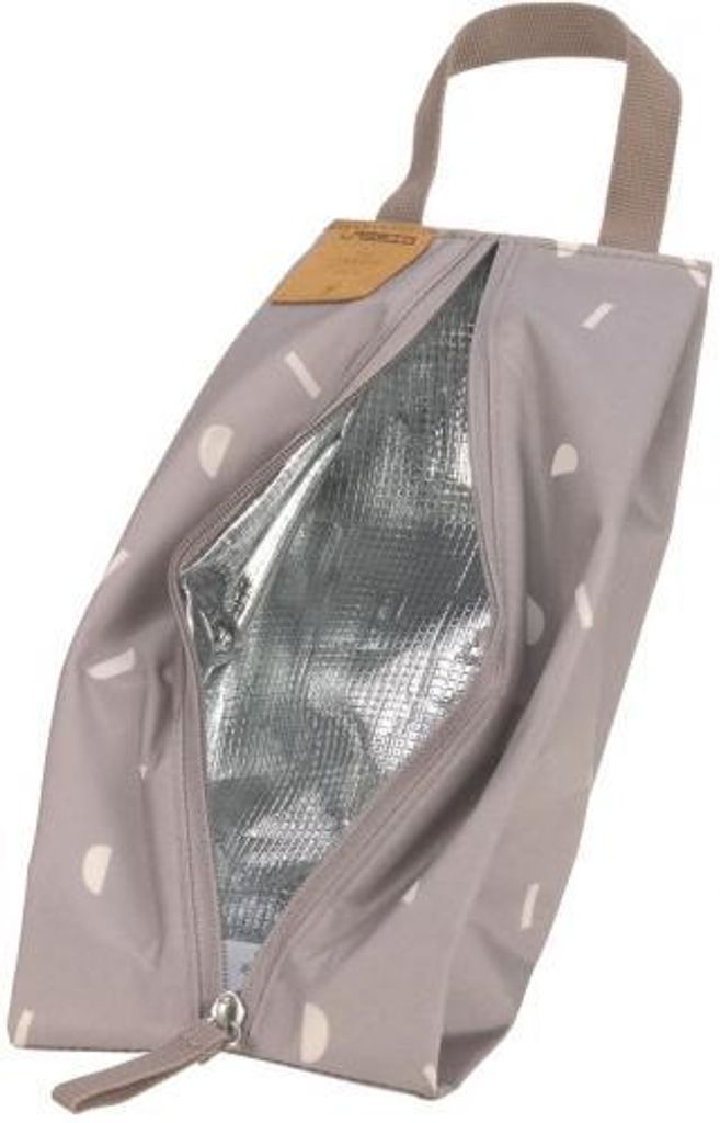 Lässig kleine Kühltasche für Kinderwagen Fb Blocks Taupe