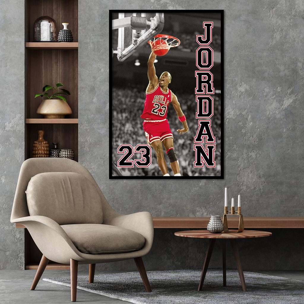 Michael Jordan Poster 23  61 x 91,5 cm Produktbild 2