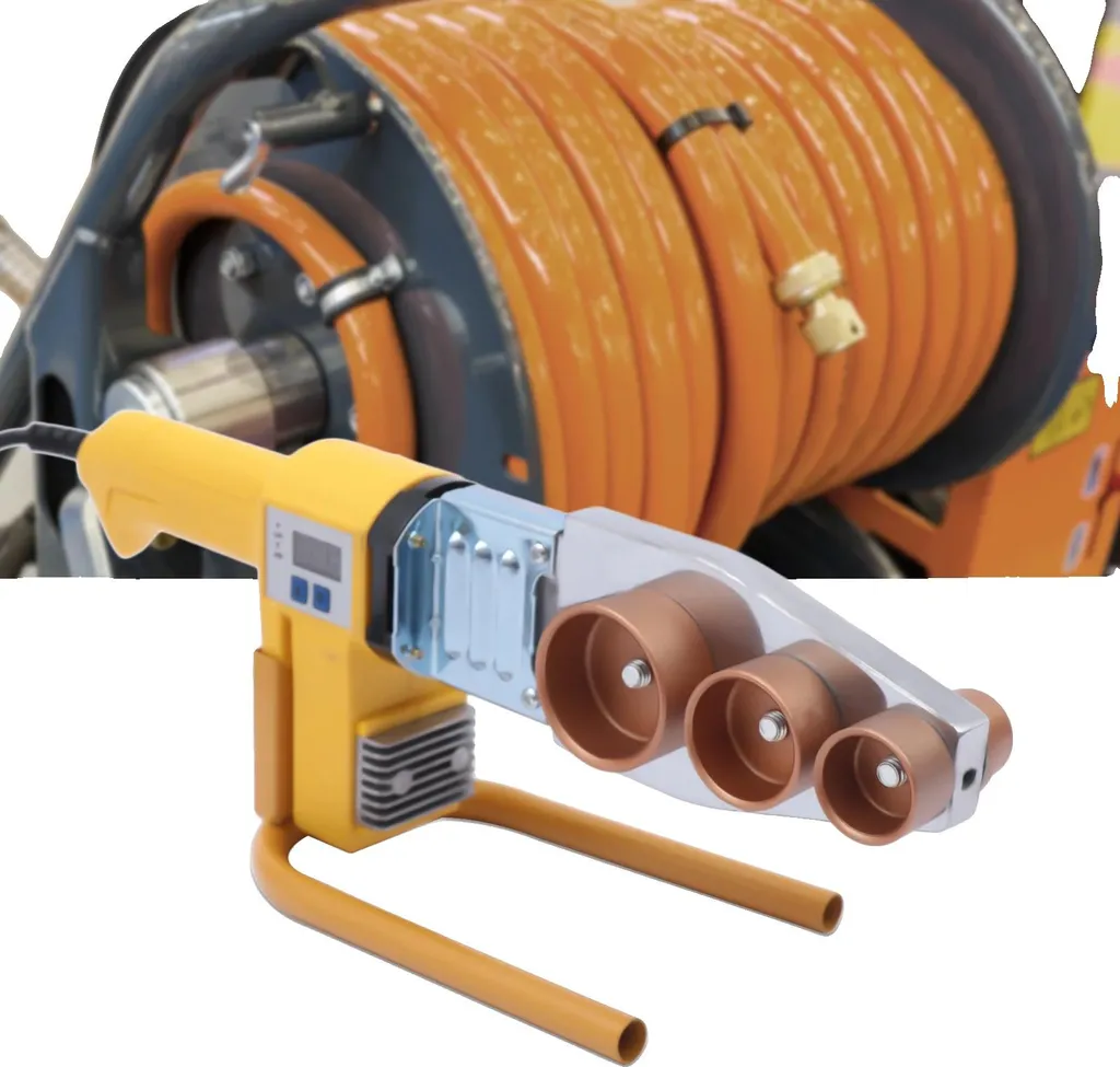 Fer à souder pour tuyaux plastique 1000W - Appareil de polyfusion