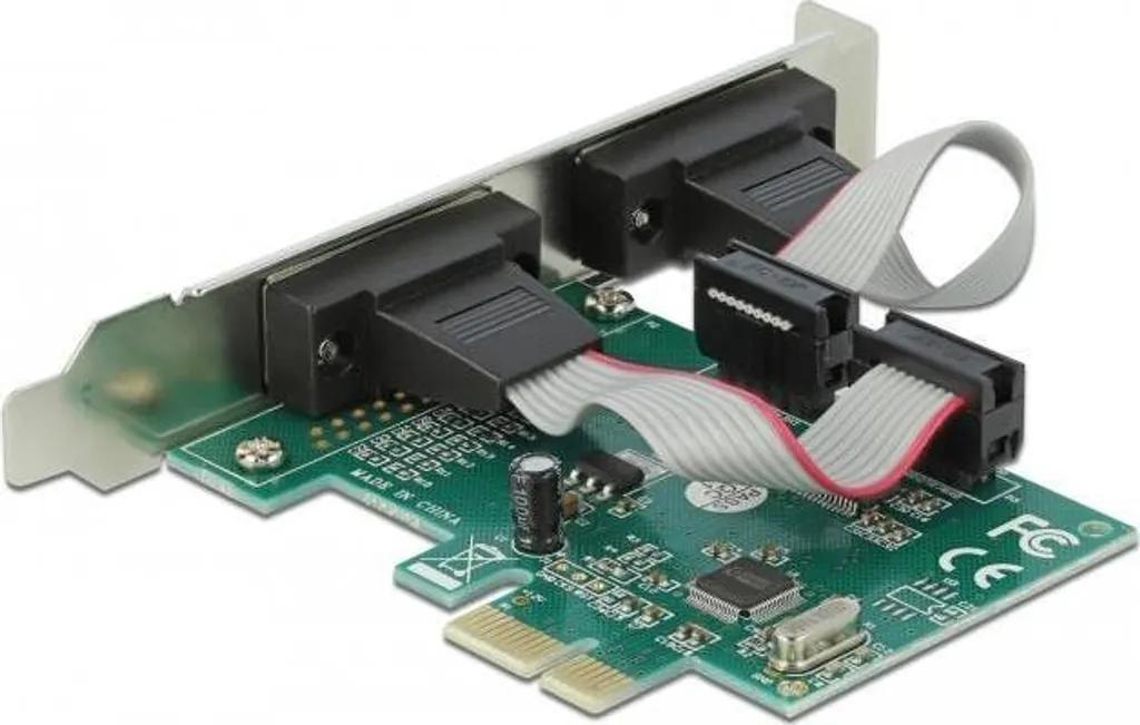 Scheda Controller Delock 90007 PCIe x1 2x Serial RS-232 16C550 UART