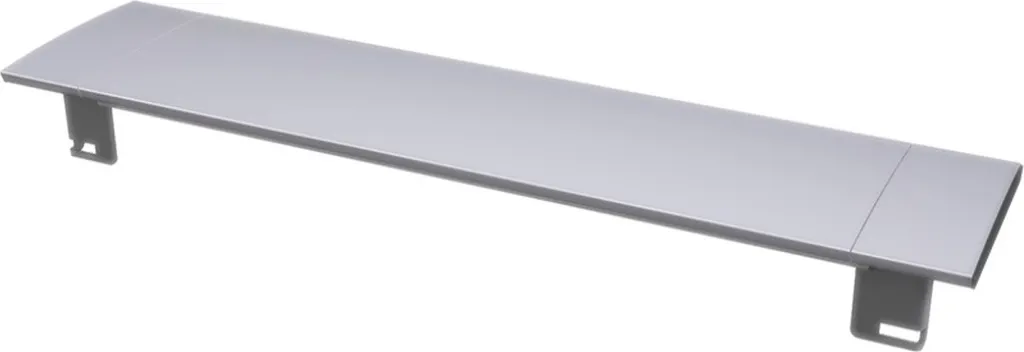 Bachmann Couverture de Cadre de Puissance Large 6-fach en Aluminium Argent