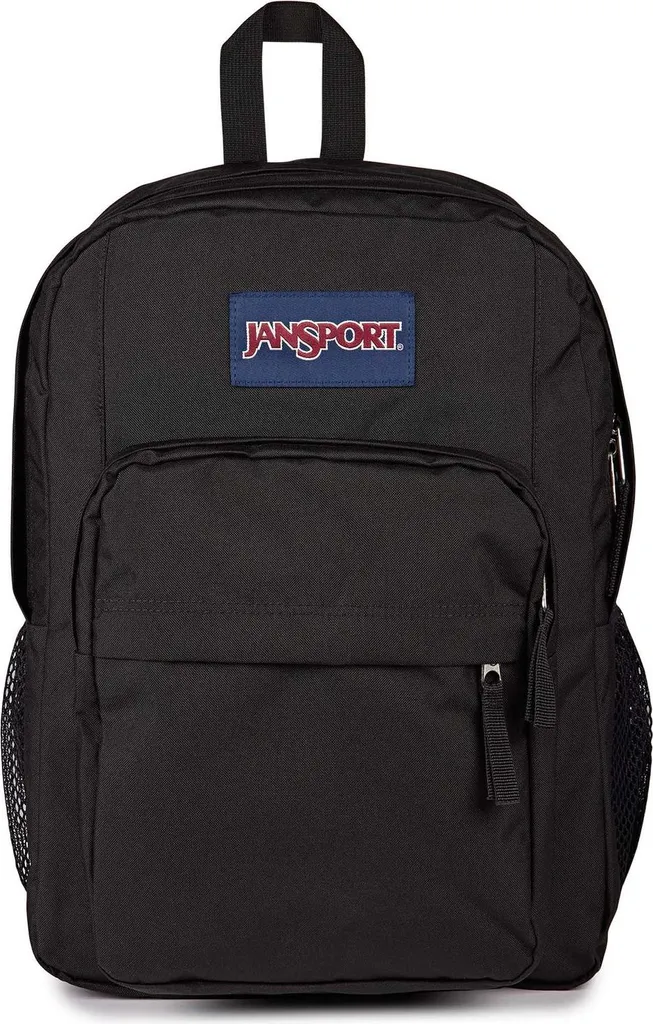 Sac à dos JanSport noir pour étudiant - Idéal pour cours et voyages
