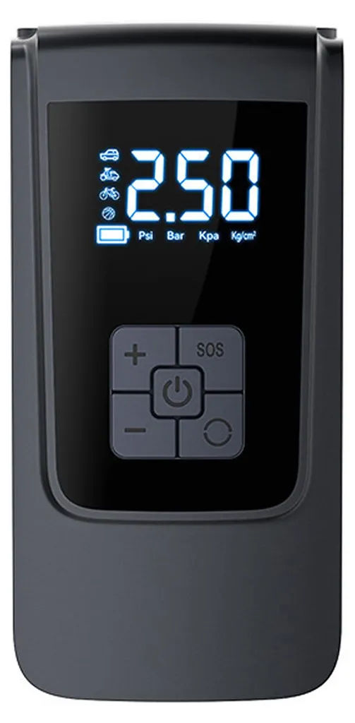 Pompe à air électrique 150 PSI avec écran LCD et arrêt automatique