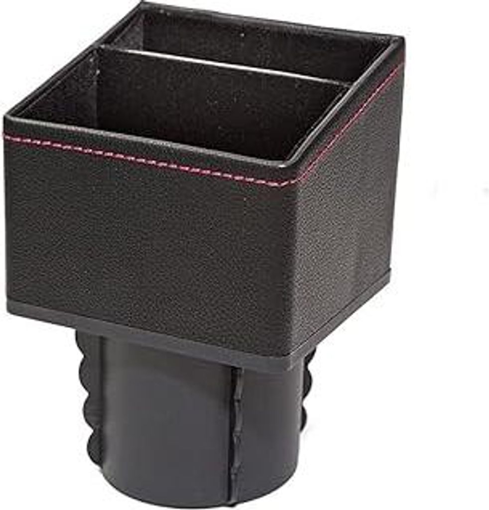Getränkehalter Auto Aufbewahrungsbox Organizer Leder Aufbewahrungstasche Becherhalter Auto Innenraum Zubehör Autositz Konsole Taschen Organizer B...