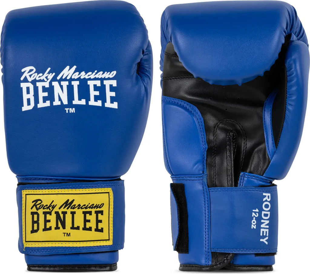 BenLee Rodney Gants de Boxe 12oz Bleu - Protection Poignets Punch