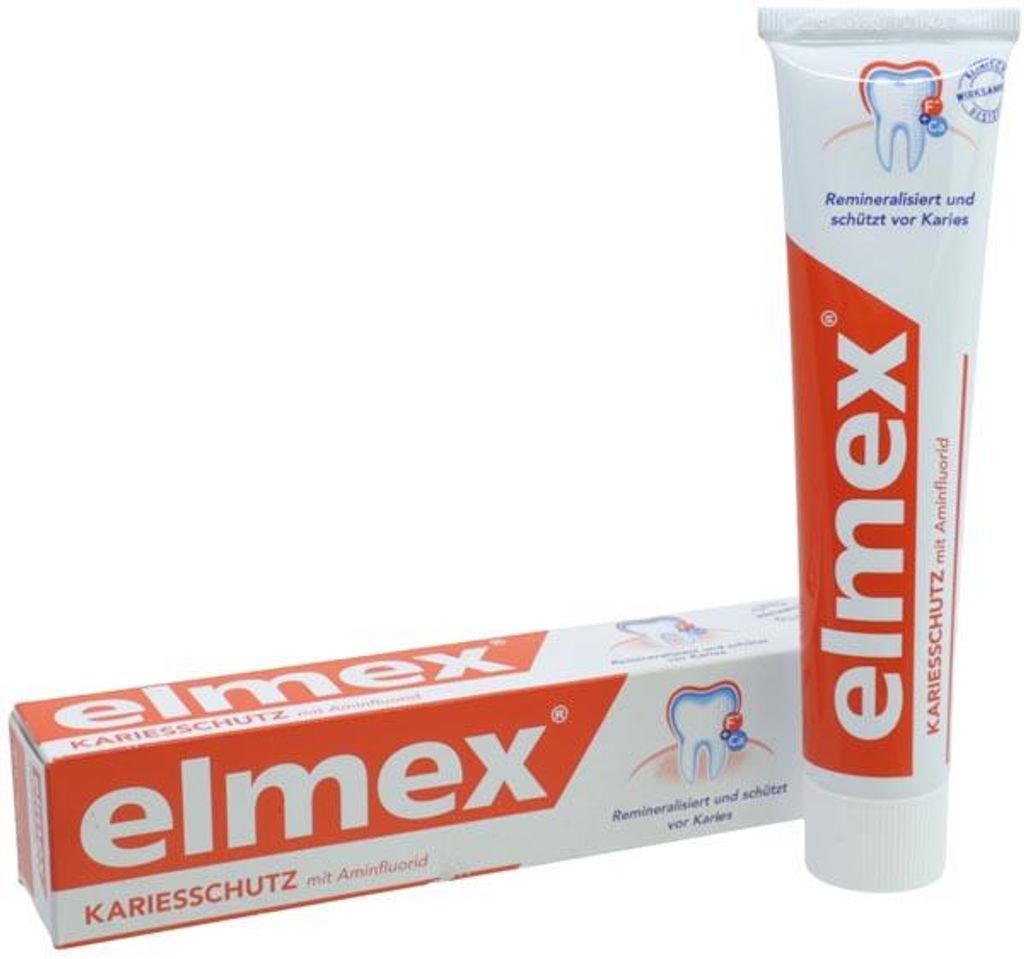 Elmex Kariesschutz Zahncreme (1X75ml Packung) Produktbild 