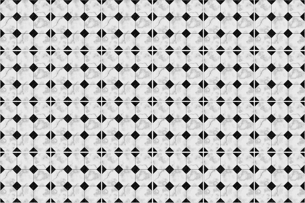 Fliesenaufkleber 15x15 cm – 24 Stück – Selbstklebend – Wasserfest – Pflegeleicht – Hitzebeständig – Für Küche & Bad – Sechsecke i...