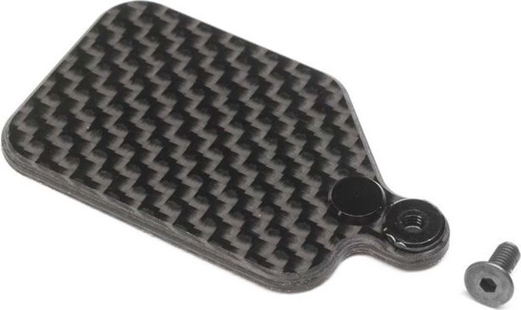 Losi Carbon Receiver Mounting Plate: 22X-4