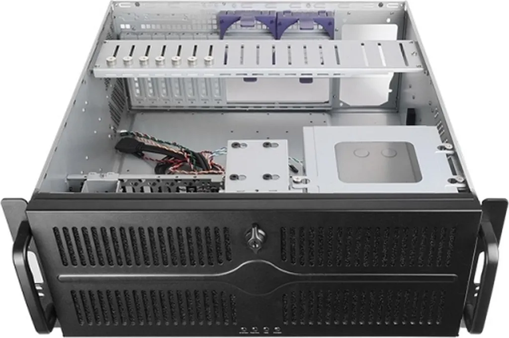 Boîtier Rack 19 Pouces Chieftec UNC-409S-B-OP 4U de Qualité Industrielle
