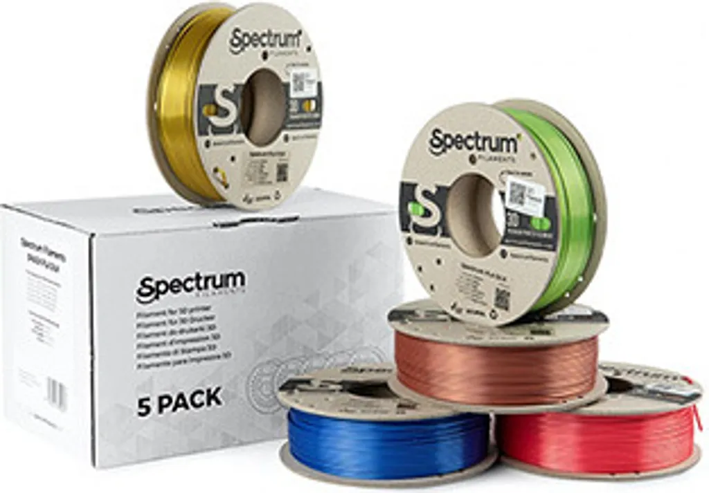 Spectrum 80750 PLA Silk 1.75mm - Filamento Lucido Alta Qualità