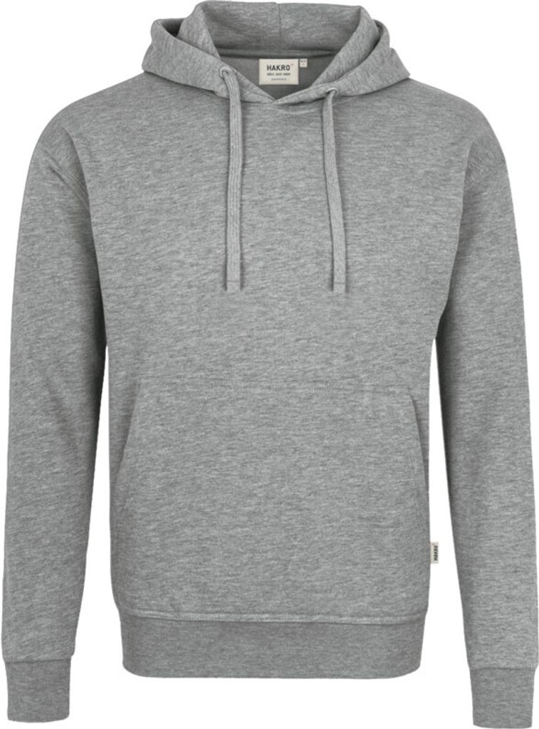 HAKRO Kapuzen-Sweatshirt Premium #601 Gr. XL grau meliert Produktbild 