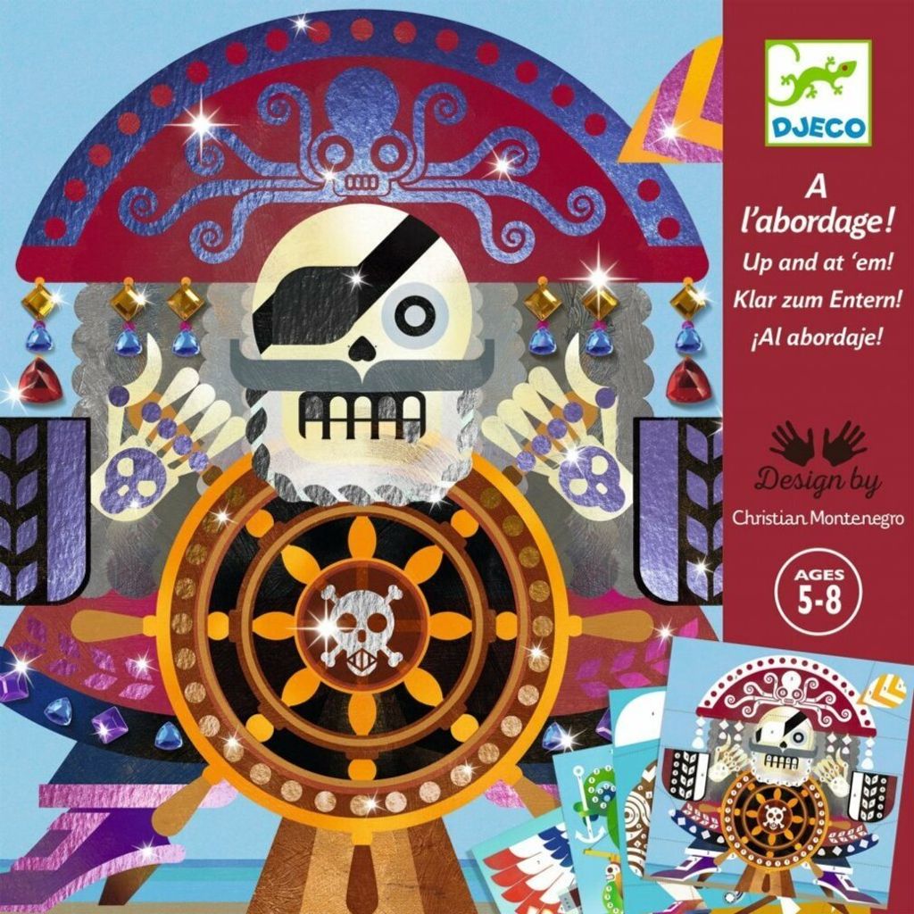 Djeco-Metallfolie: Klar zum Entern!