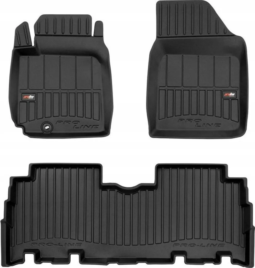 Set Tappetini 3D Mulde Toyota Yaris Verso 99-05 Gomma Resistente