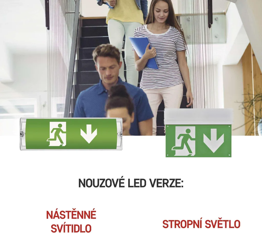 Bloc de Secours LED EMOS CESSI ZN1210 - Solution Panne de Courant 3h