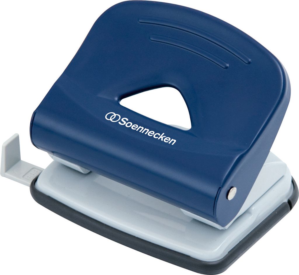 Soennecken Locher 3277 bis 25Blatt Metall blau