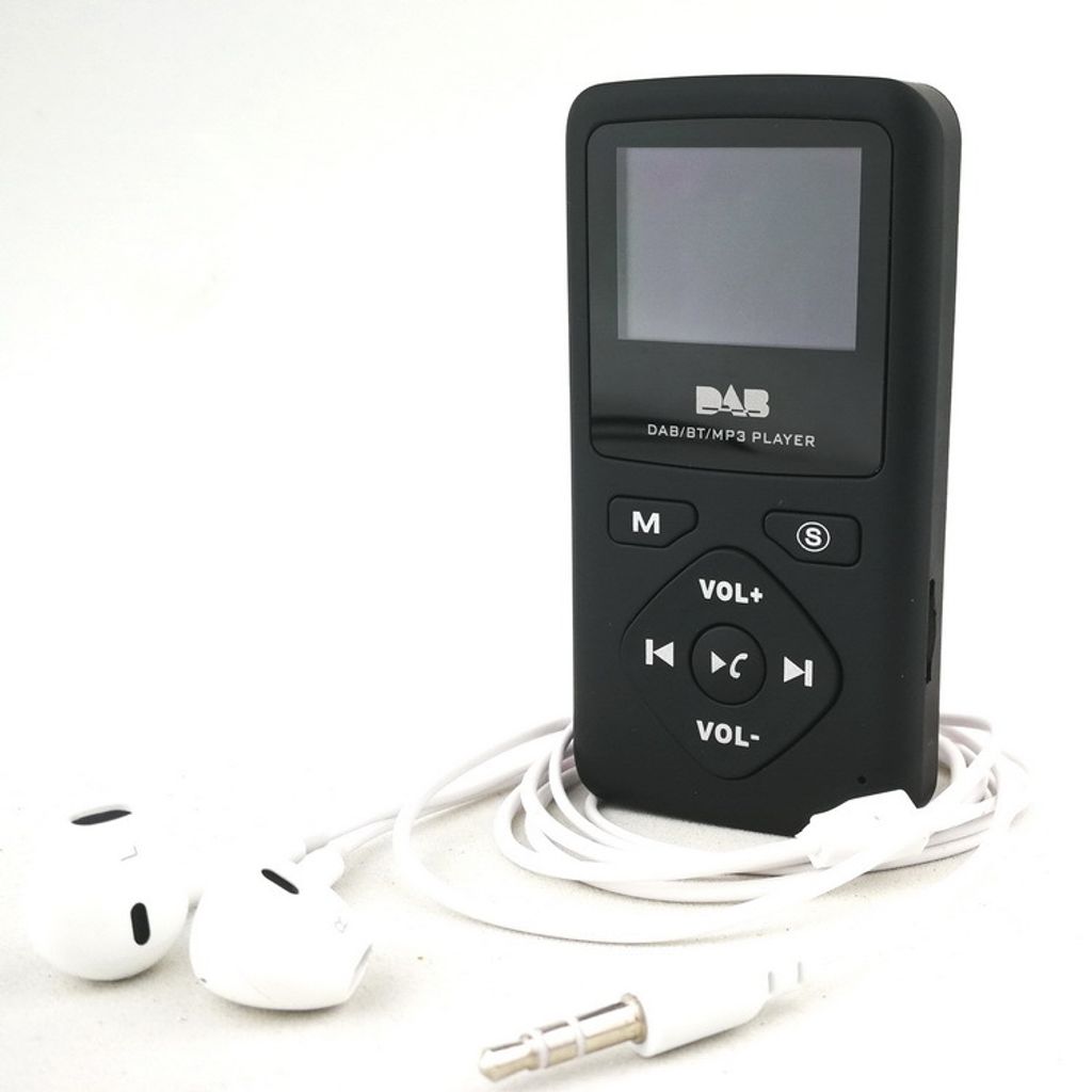 Radio Digital Pocket Radio FM mit Bluetooth Musik Radios DE Tragbares Mini DAB 