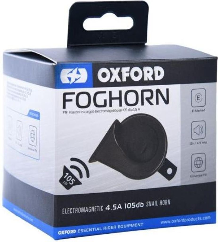 Clacson per moto Oxford Foghorn 12V Immagine del prodotto 