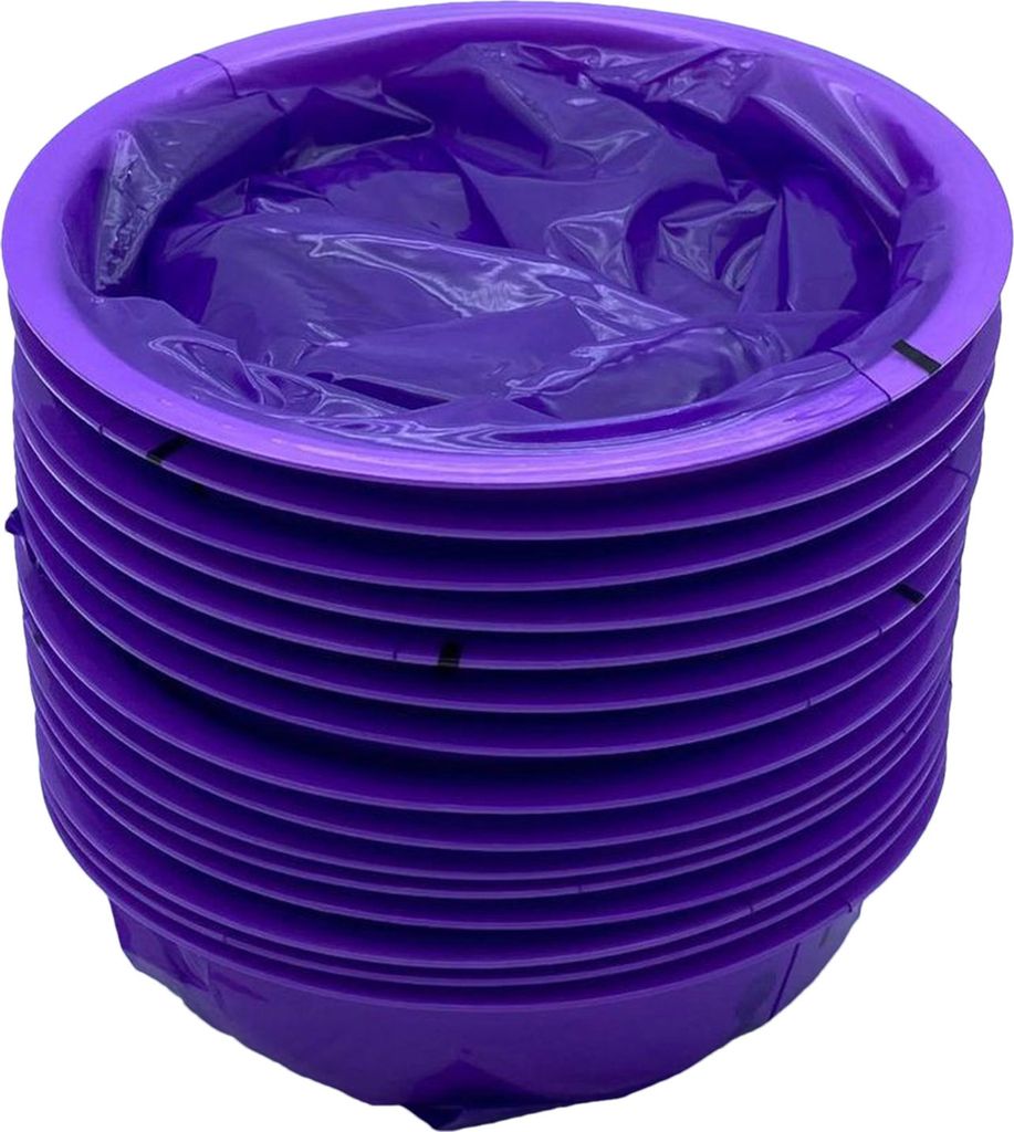 25 Stück 1000 ml Einweg-Kotzbeutel, auslaufsicher, dick, tragbar, hohe Tragkraft, für Kinder im Auto, Kotzbeutel in Krankenhausqualität, für Ro...