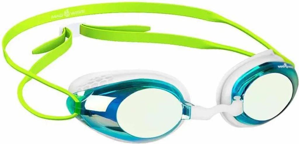 Madwave Honey Rainbow Schwimmbrille Mit Spiegelglas Blau Herren,Damen Blau One Size