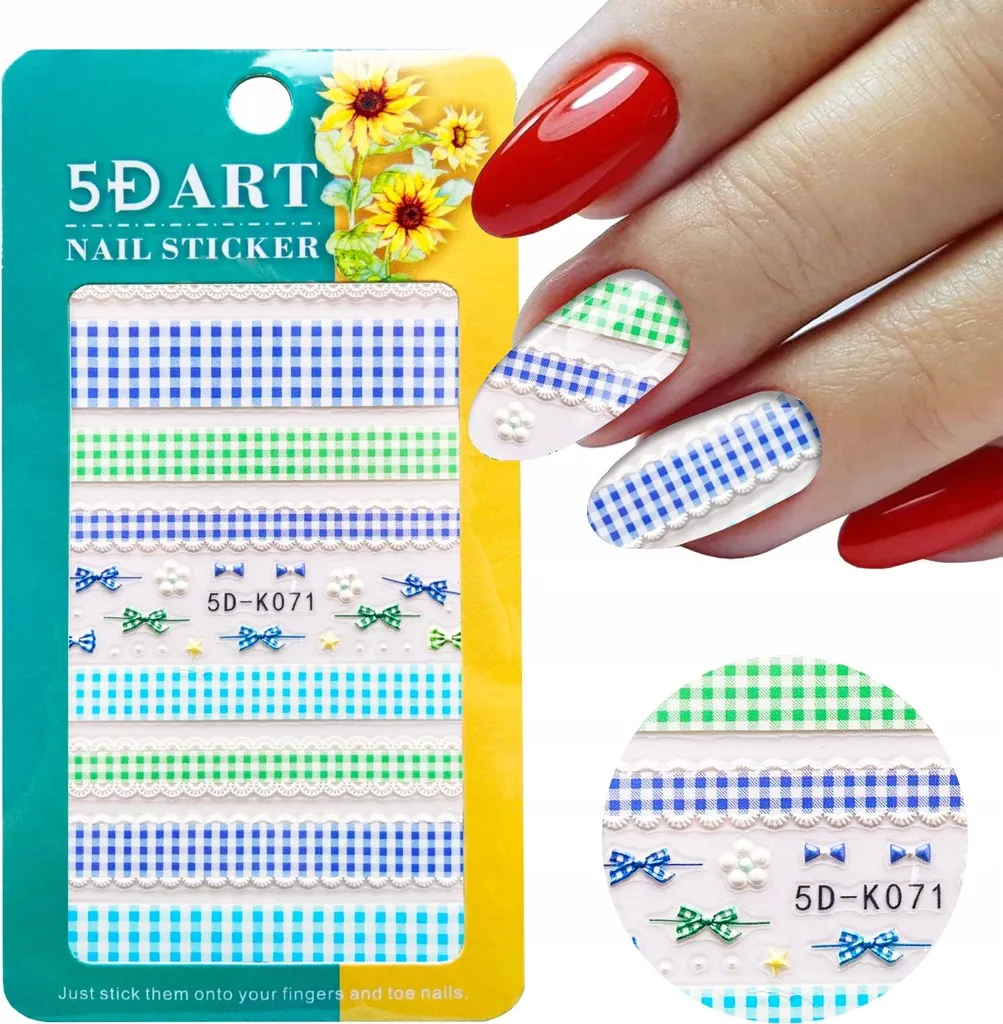 Sticker Unghie 5D Scacchi: Decalcomanie Rilievo per DIY Nail Art