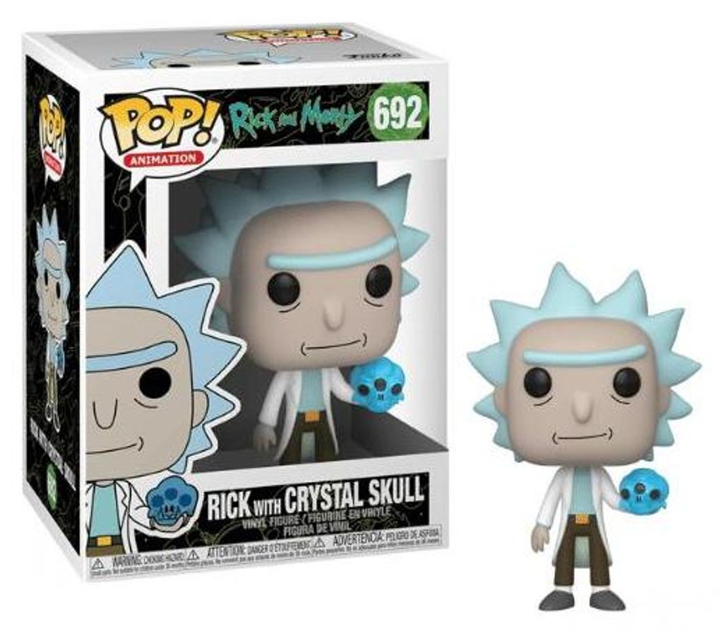 Rick & Morty POP! Animation Vinyl Figur Rick with Crystals Immagine del prodotto 