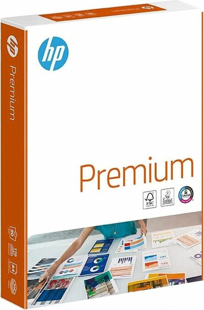 HP Kopierpapier Premium DIN A4 90 g/qm 250 Blatt