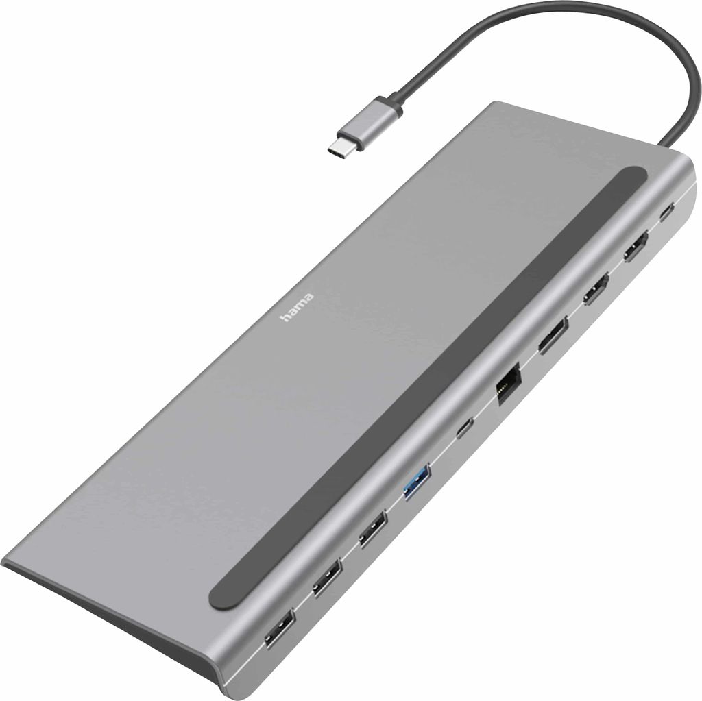 HAMA USB-C-Dockingstation 10 Anschlüsse Produktbild 
