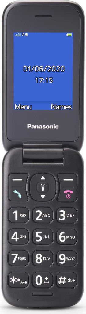 Panasonic KX-TU400, Klappgehäuse, Single SIM, 6,1 cm Produktbild 