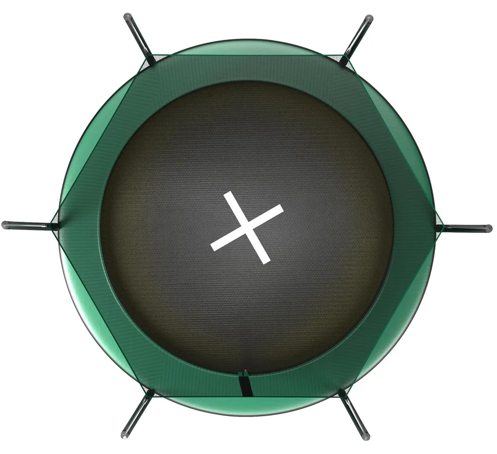 Petit trampoline de jardin 183 cm idéal pour extérieur et jeux d'enfants