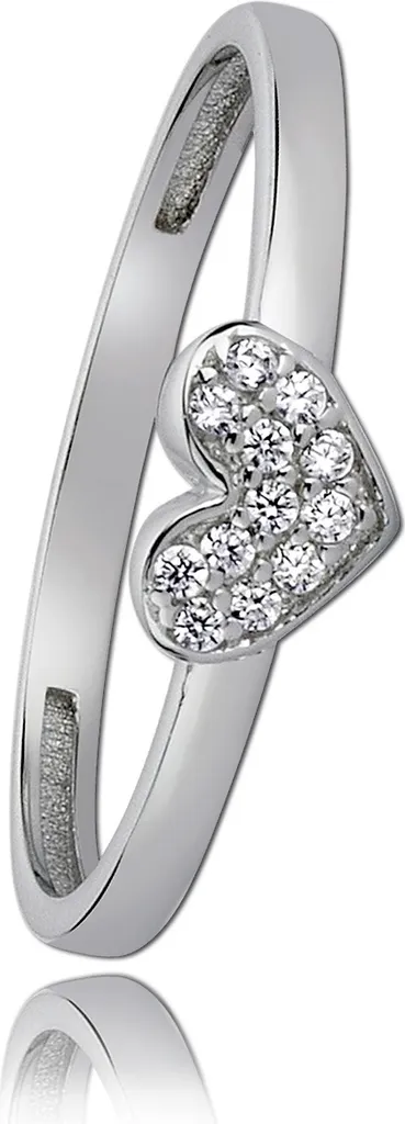 Bague Balia en Or Blanc Cadeau Idéal pour Femme Taille 58 Argent Bijou