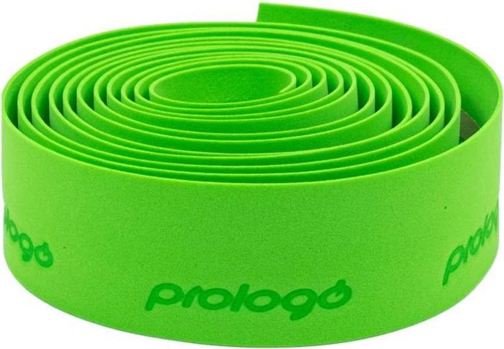 Prologo Lenkerband PLAINTOUCH grün mit Stopfen, Kork