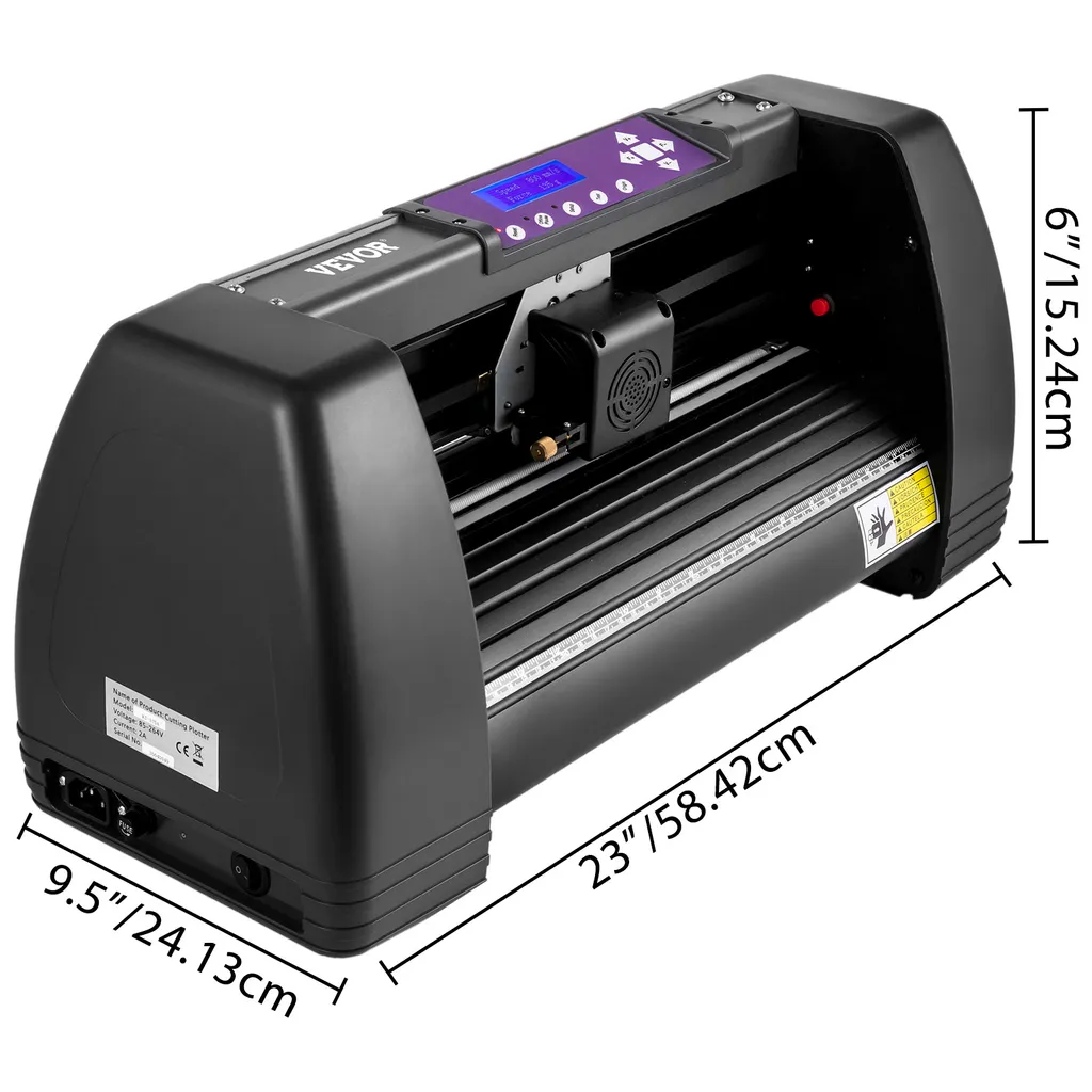 VEVOR Traceur de Découpe Vinyle 375mm - Plotter de Coupe avec Signmaster - 8