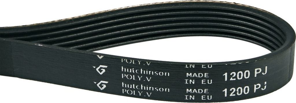 easyPART passend für 1200 PJ 6 HUTCHINSON Riemen Keilrippenriemen Antriebsriemen Waschmaschine 1200PJ6 wie Electrolux 899645428420 AEG Zanussi Jun...