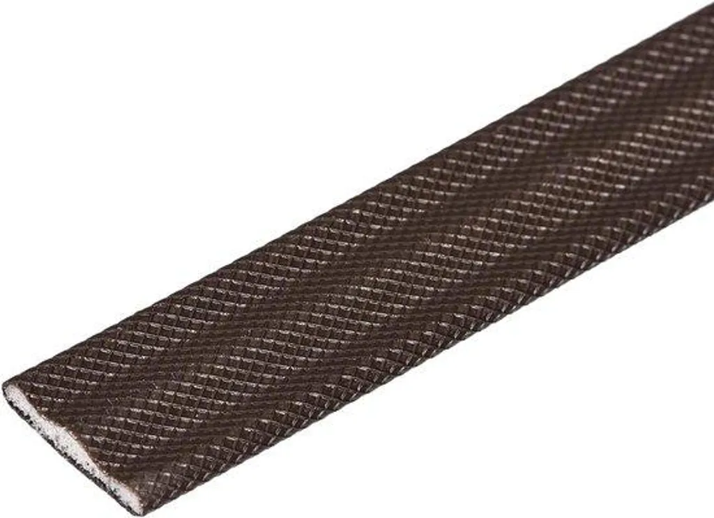 Stop courants d'air : joint autocollant 11x2mm marron 6,5m pour isolation
