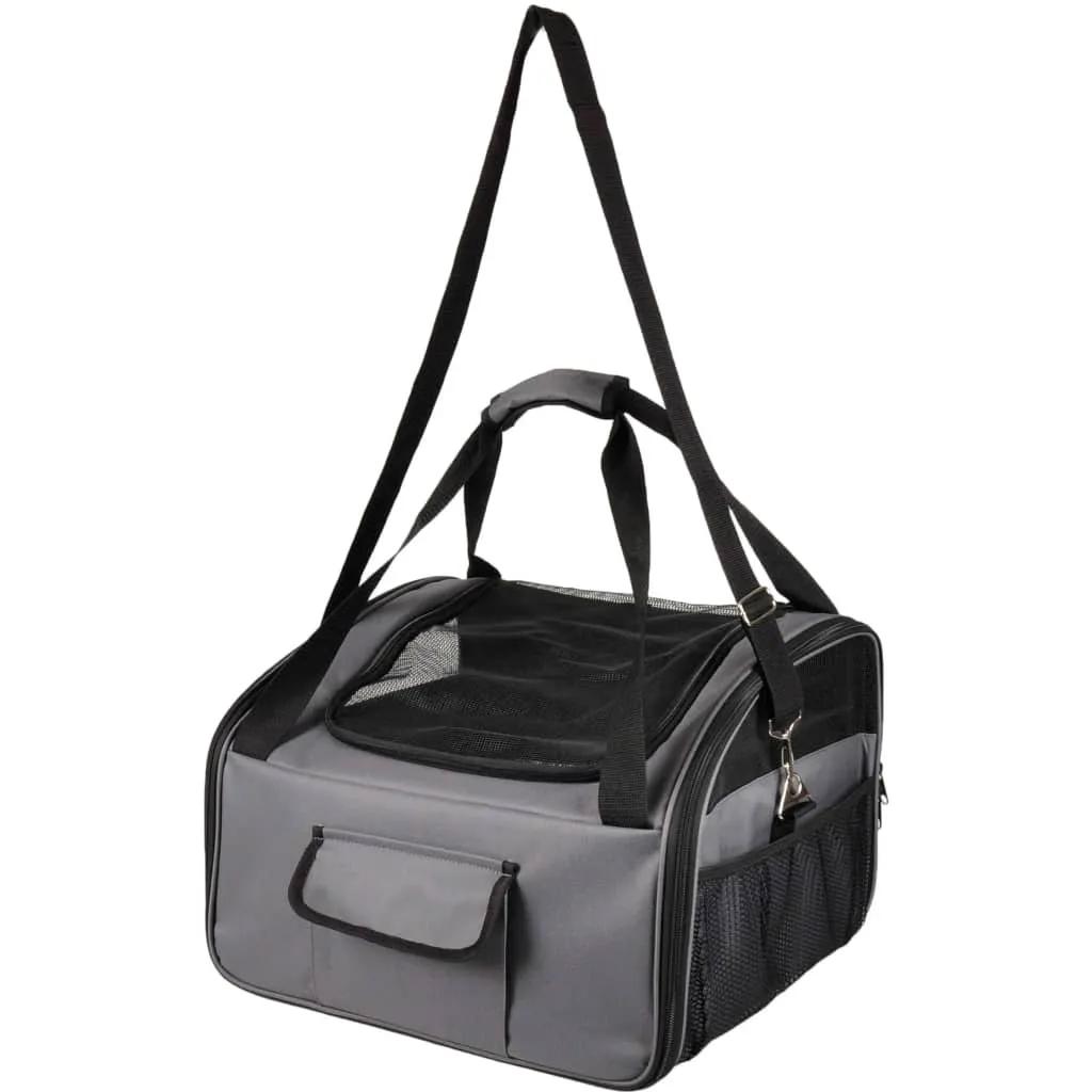 FLAMINGO Ida Gris, Siège-auto 2-en-1 avec Sac de Transport pour Animaux 518125
