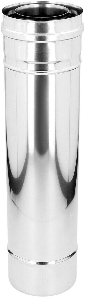 LAS Edelstahl Abgasrohr 250 mm Ø 100/150 mm Brennwert konzentrisch